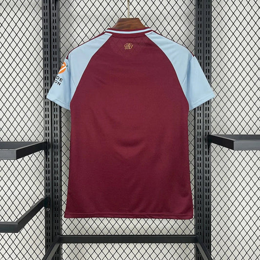 20252026 Aston Villa Home Football Shirt 1:1 Thai Quality
