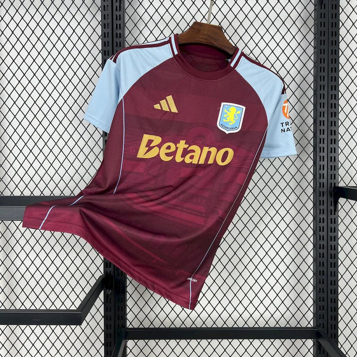 20252026 Aston Villa Home Football Shirt 1:1 Thai Quality