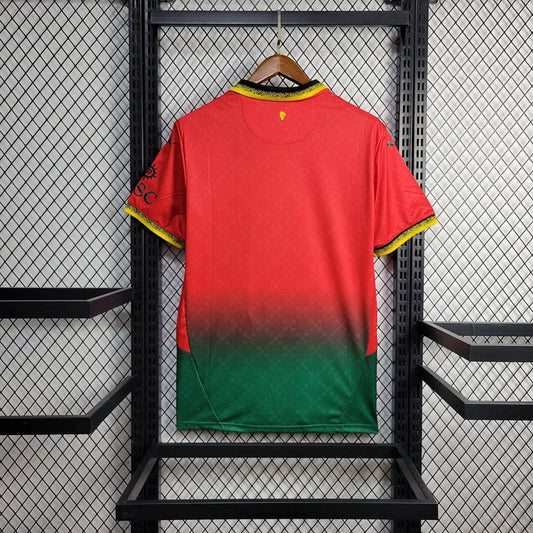 2024/2025 AC Milan x OFF-WHITE Red Football Shirt 1:1 Thai Quality