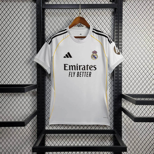 2025/2026 Real Madrid Home Football Shirt 1:1 Thai Quality